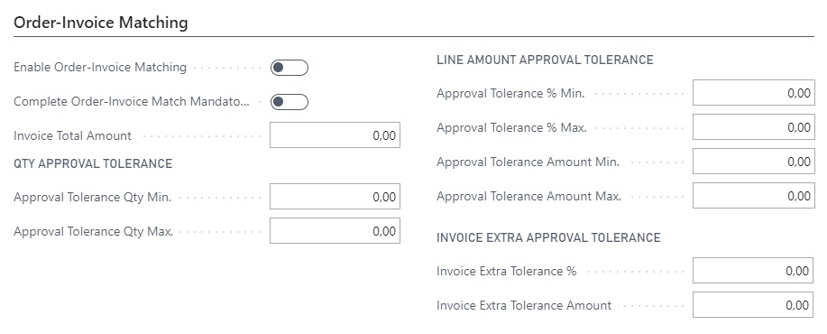 Order-Invoice matching